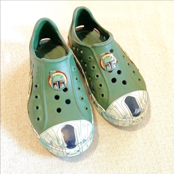 crocs star wars boba fett